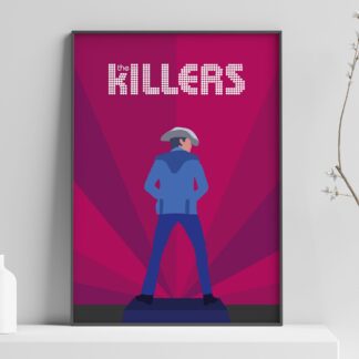 The Killers Band Poster - Brandon Flowers as The Marlboro Man