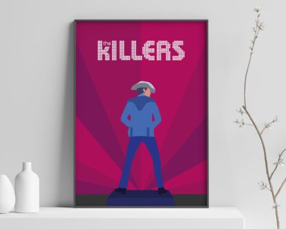 The Killers Band Poster - Brandon Flowers as The Marlboro Man
