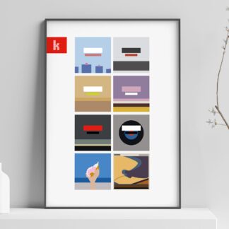 The Killers Minimalist Album Art Poster Print (2020 Version)