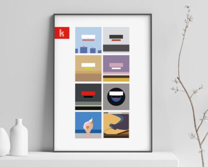 The Killers Minimalist Album Art Poster Print (2020 Version)