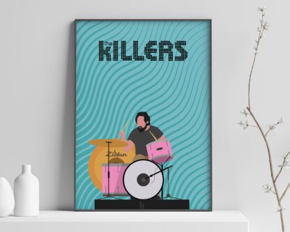 The Killers Band Poster - Ronnie Vannucci Jr. (Drummer)