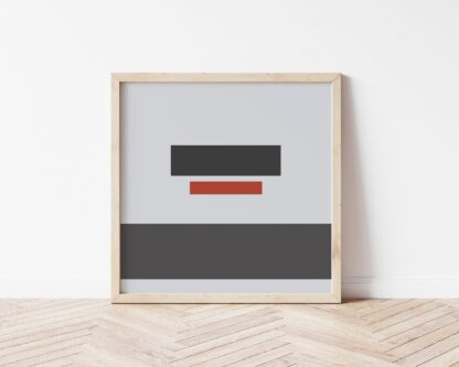 Sam's Town - The Killers Inspired Square Minimalist Album Print