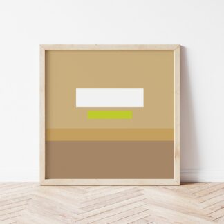 Sawdust - The Killers Inspired Square Minimalist Album Print
