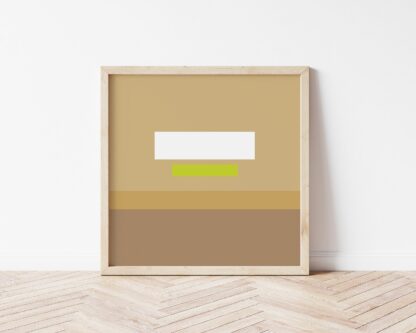 Sawdust - The Killers Inspired Square Minimalist Album Print
