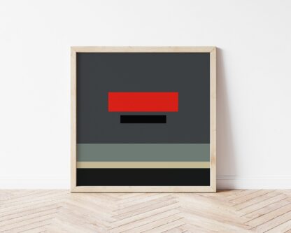 Battle Born - The Killers Inspired Square Minimalist Album Print