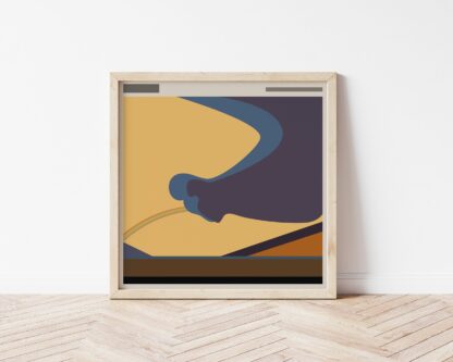 Imploding The Mirage - The Killers Inspired Square Minimalist Album Print