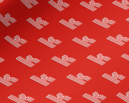 The Killers Luxury Red K Logo Gift Wrapping Paper - Image 3