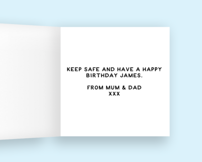 Happy Self-Isolating Birthday - Social Distancing Birthday Card - Image 2