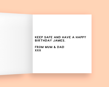 Happy Birthday Amazing Friends Pasta Card - Self Isolating Birthday Card - Image 2