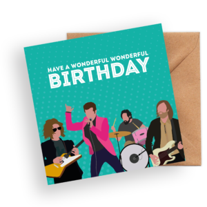 The Killers Wonderful Wonderful Birthday Card