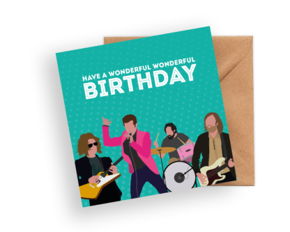 The Killers Wonderful Wonderful Birthday Card