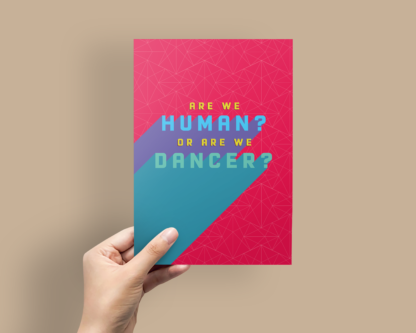 The Killers Human Lyric Art Print - Image 3