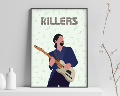 The Killers Band Poster - Ted Sablay (Touring Member)