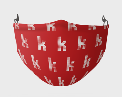 The Killers K Logo Red Reusable Premium Triple-Layer Face Mask