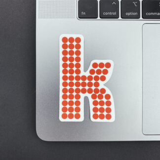 The Killers K Vinyl Sticker