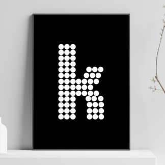 The Killers Minimalist Band Logo Print