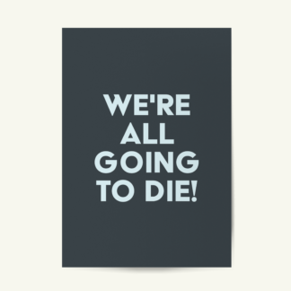 When the Dreams Run Dry - The Killers Inspired Imploding The Mirage Song Lyric Print