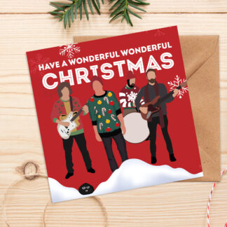 Wonderful Wonderful Christmas Red - The Killers Christmas Card