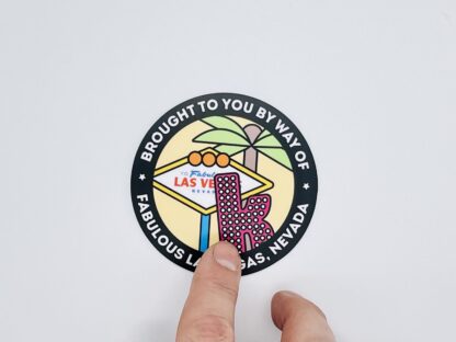 The Killers - Brought To You By Way Of Fabulous Las Vegas Nevada - Sticker