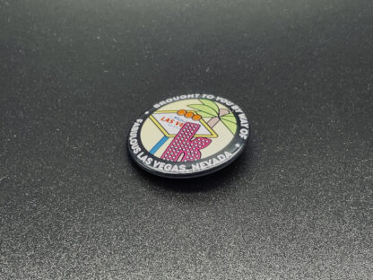 The Killers - Brought To You By Way Of Fabulous Las Vegas Nevada - Button Pin Badge - Image 3