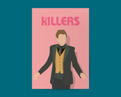 The Killers Band Poster - Brandon Flowers in Mr Brightside - Image 2