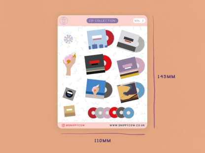The Killers Inspired Sticker Sheets Bundle (Volume 1 & 2) - Image 4