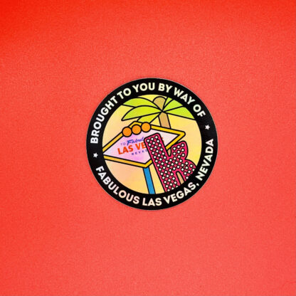 The Killers - Holographic Sticker - Brought To You By Way Of Fabulous Las Vegas Nevada - Image 2