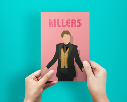 The Killers Band Poster - Brandon Flowers in Mr Brightside - Image 3
