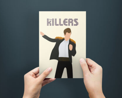 The Killers Band Poster - Brandon Flowers in Human - Image 2