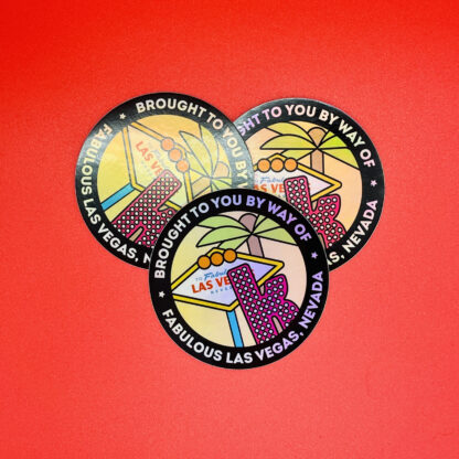 The Killers - Holographic Sticker - Brought To You By Way Of Fabulous Las Vegas Nevada - Image 3