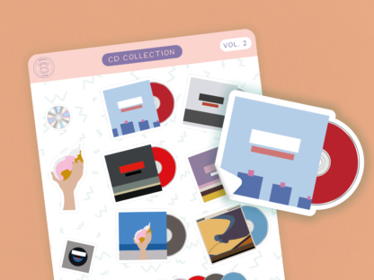 The Killers Inspired Sticker Sheets Bundle (Volume 1 & 2) - Image 3