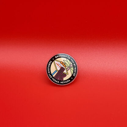 The Killers Vegas Round Acrylic Pin Badge | Band Pin | Button Badge - Image 2