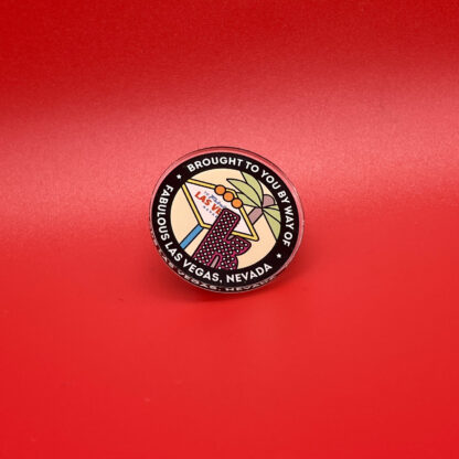 The Killers Vegas Round Acrylic Pin Badge | Band Pin | Button Badge - Image 3