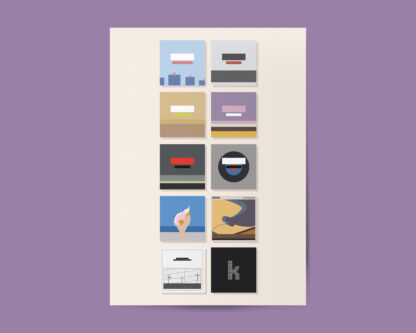 (2021) The Killers Minimalist Album Art Poster Print - Featuring Pressure Machine - Image 2