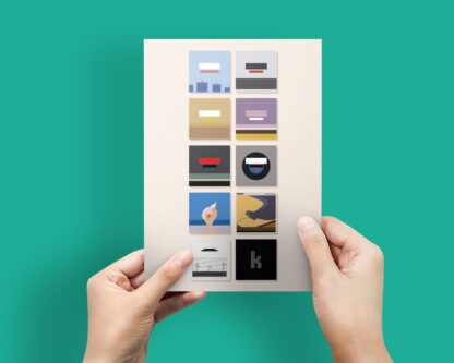(2021) The Killers Minimalist Album Art Poster Print - Featuring Pressure Machine - Image 3