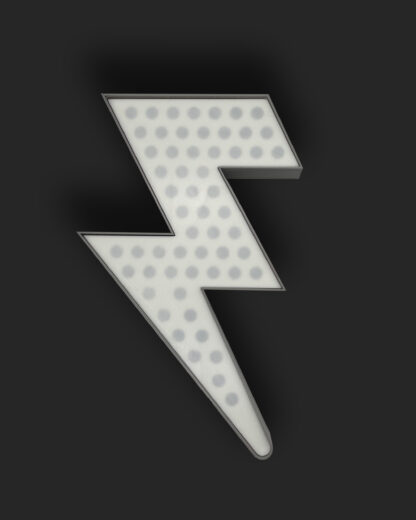 Battle Bolt Desk LED Lightning Bolt Light - Inspired by The Killers - Image 3