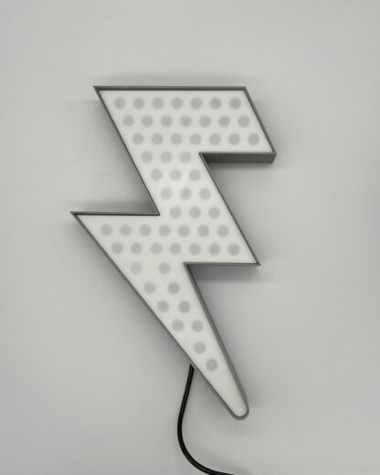 Battle Bolt Desk LED Lightning Bolt Light - Inspired by The Killers - Image 4