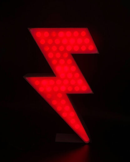 Battle Bolt Desk LED Lightning Bolt Light - Inspired by The Killers - Image 2