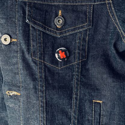 K Logo 25mm Button Badge - Inspired by The Killers - Image 2
