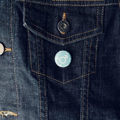 The Man Logo 25mm Button Badge - Inspired by The Killers - Image 3