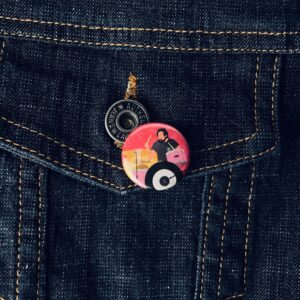Ronnie Vannucci Jr. - 25mm Button Badge - Inspired by The Killers