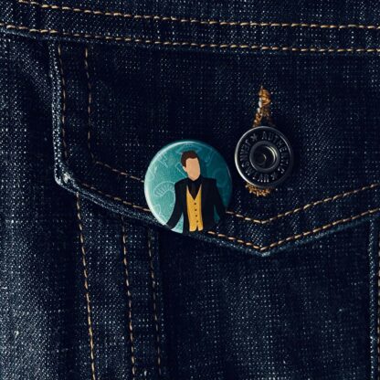 Brandon Flowers in Mr Brightside - 25mm Button Badge - Inspired by The Killers