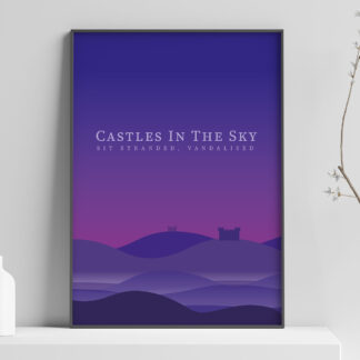 The Killers A Dustland Fairytale "Castles In The Sky" Art Poster Print
