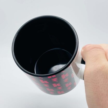 Ks & Bolts 11oz Pink and Black Mug - Inspired By The Killers - Image 4