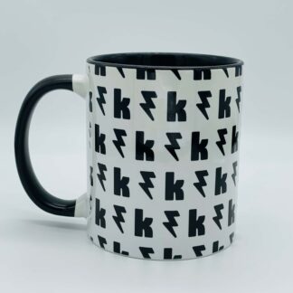 Ks & Bolts 11oz Black and White Mug - Inspired By The Killers