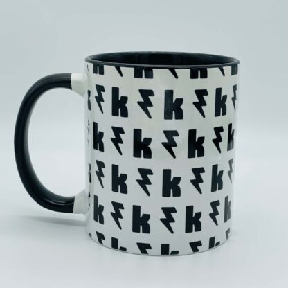 Ks & Bolts 11oz Black and White Mug - Inspired By The Killers