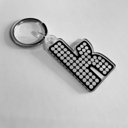 LIMITED EDITION: K 50mm Acrylic Keyring - Inspired By The Killers - Image 3