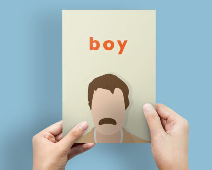 boy Inspired by The Killers Art Poster Print - Image 2