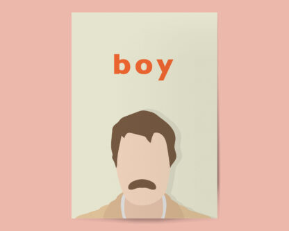 boy Inspired by The Killers Art Poster Print - Image 3
