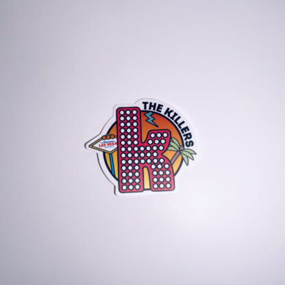 Vegas Sunset The Killers Inspired Vinyl Sticker - Image 2